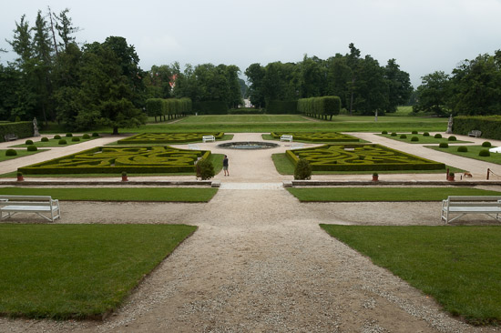 Schlosspark in Jaromerice nad Rokytnou